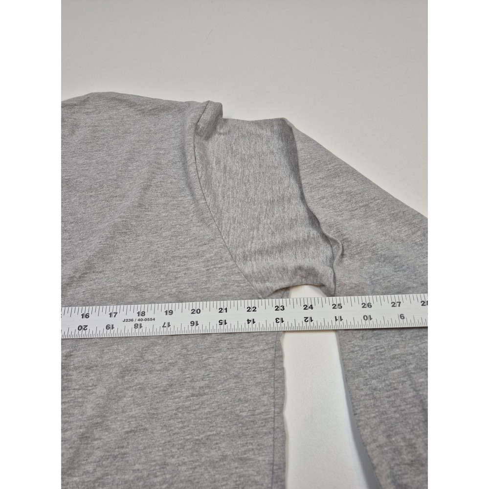 Ariat FR Shirt Mens Large Gray Long Sleeve Pocket Flame Resistant Tee Workwear - Picture 8 of 12